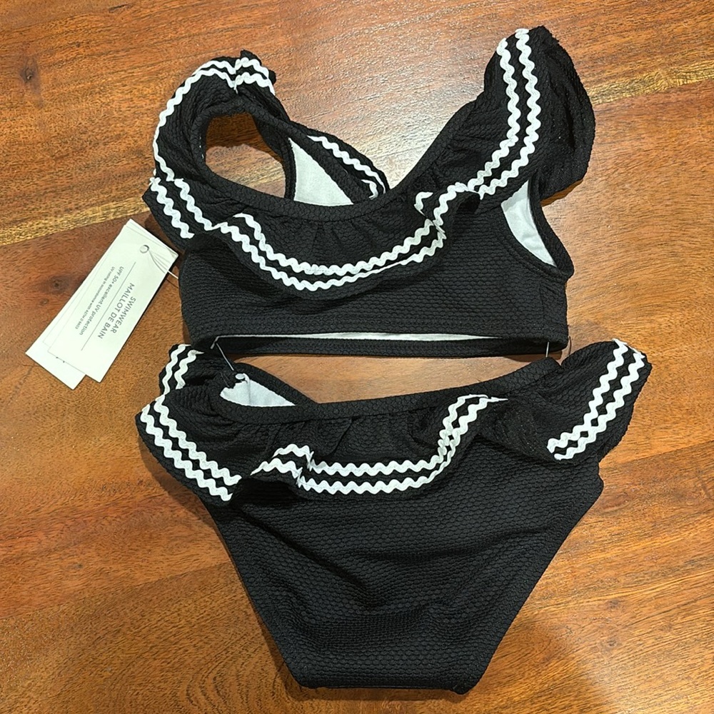 Janie and Jack Two-piece Toddler Swimsuit - Picture 2 of 2